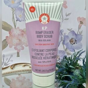 First Aid Beauty XL SIZE KP Bump Eraser Body Scrub with 10% AHA 10 oz NEW